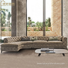 luxury chesterfield sofa american living room set modern